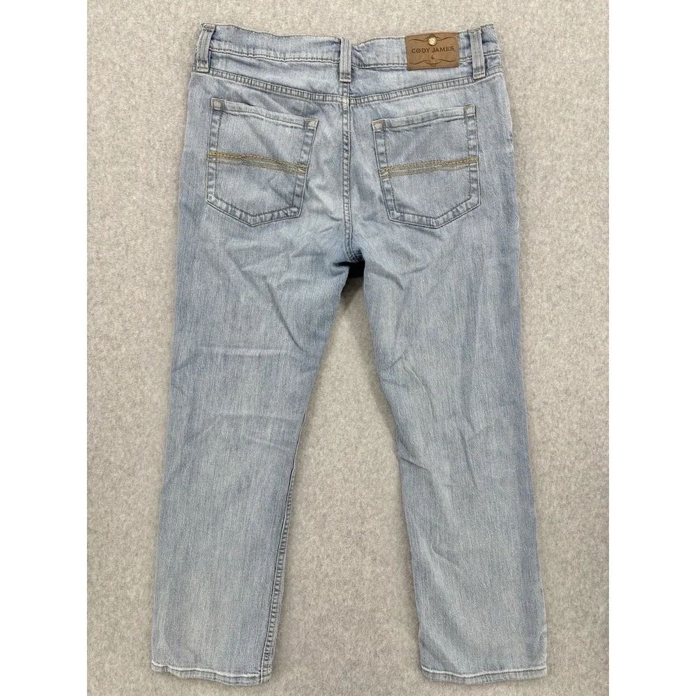 Cody James Men's Jeans 34x30 Light Wash Straight Leg Stretch Western Denim